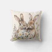 ボホバニークリームウォーター色 クッション (正面)