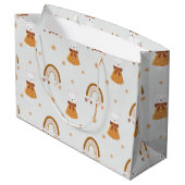 ボホバニーラビットとレインボー ラージペーパーバッグ (裏面アングル)