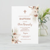 ボホバプテスマ招待状 招待状 (スタンド正面)