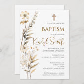 ボホバプテスマ招待状 招待状 (正面/裏面)