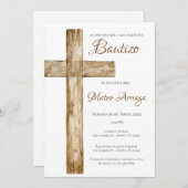 ボホバプテスマ 招待状 (正面/裏面)