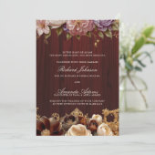 ボホバライスラムムモチーフ結婚の 招待状 (スタンド正面)