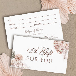 ボホバラギフトカード