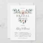 ボホバラブライダルシャワー 招待状 (正面)