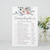 ボホバラベビーシャワー有名人ベビーネームゲーム (スタンド正面)