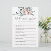 ボホバラママを知る赤ちゃん最高のシャワー (スタンド正面)