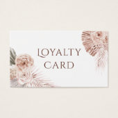 ボホバラロイヤリティカード (正面)