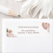 ボホバラ差出人住所ラベル ラベル (インサイチュ)