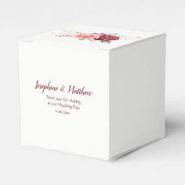 ボホバラ羽結婚灯 フェイバーボックス