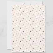 ボホバレンタインスイートハート天使ベイビーシャワー 招待状