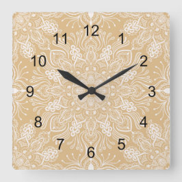 ボホバークリー スクエア壁時計