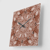 ボホバークリー スクエア壁時計 (傾斜)