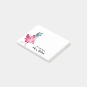 ボホバーディパーソナライズされたー ポストイット (アングル)