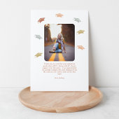 ボホバード |写真の卒業サンキューカード サンキューカード