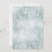 ボホパインコーン枝ホリデーパーティ企業のー 招待状 (裏面)