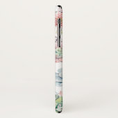 ボホパステルウォーターカラー多肉植物パターンカスタム Case-Mate iPhoneケース (裏面/左)