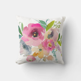 ボホパステルウォーターカラー クッション