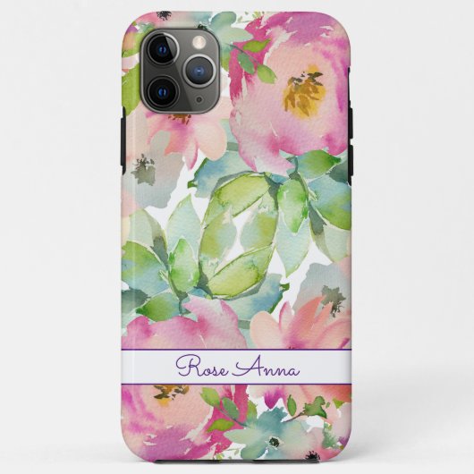 ボホパステルウォーターカラー Case-Mate iPhoneケース (裏面)