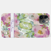 ボホパステルウォーターカラー Case-Mate iPhoneケース (裏面(横))