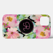 ボホパステルウォーターカラーiPadカバー Case-Mate iPhoneケース (裏面 (横))