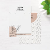 ボホパステルモダンネックレス&イヤリングディスプレイカード (デスク)