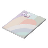 ボホパステルレインボー ノートパッド (回転)