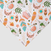 ボホパターンティッシュペーパー 薄葉紙 (詳細)