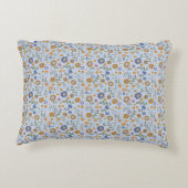 ボホパターン01.w青BG アクセントクッション (裏面)