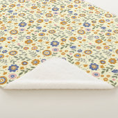 ボホパターン01.w黄色BG シェルパブランケット (3/4)