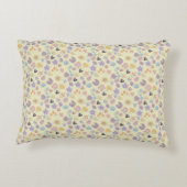 ボホパターン02.wイエローBG アクセントクッション (裏面)