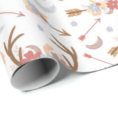 ボホパターン ラッピングペーパー (ロールコーナー)