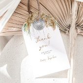 ボホパマスグラスディスコボール誕生日パーティー ギフトタグ