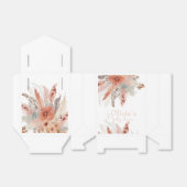 ボホパンパエレガントスグラスベイビーシャワー フェイバーボックス (折り畳みなし)