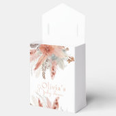 ボホパンパエレガントスグラスベイビーシャワー フェイバーボックス (オープン)