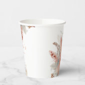 ボホパンパエレガントスグラスベイビーシャワー 紙コップ (左)