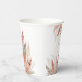 ボホパンパエレガントスグラスベイビーシャワー 紙コップ (右)