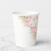 ボホパンパスオーキッズプニーニュートラルベビーシャワー 紙コップ (裏面)