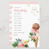 ボホパンパスグラスアイスクリーム祈りの言葉ベビーサイン (正面/裏面)