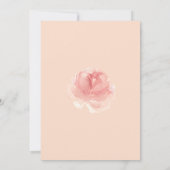 ボホパンパスグラスウォーターブライダルシャワー 招待状 (裏面)