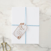 ボホパンパスグラスエレガントブライダルブルンチテラコッタ ギフトタグ (より糸付き)