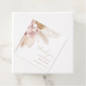 ボホパンパスグラスガールベビーシャワー フェイバータグ (インサイチュ)