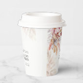 ボホパンパスグラスガールベビーシャワー 紙コップ (右)