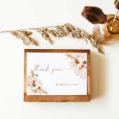 ボホパンパスグラスサンキューカード サンキューカード