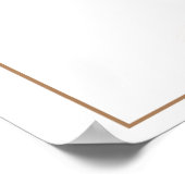 ボホパンパスグラスデザートベビーシャワーへようこそ ポスター (角)