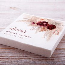 ボホパンパスグラスバラ結婚ズブライダルシャワー