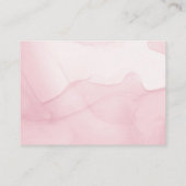 ボホパンパスグラスピンクローゼズブックスベビー エンクロージャーカード (裏面)