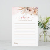 ボホパンパスグラスフローラアドバイスママはカードになる (スタンド正面)