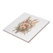 ボホパンパスグラスボタニカルキッチンバスルーム タイル (側面)