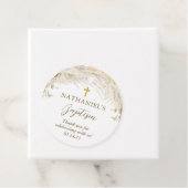 ボホパンパスグラスモダンバプテスマメッセージカード フェイバータグ (インサイチュ)