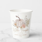 ボホパンパスグラス小さなかぼちゃが途中だ 紙コップ (正面)